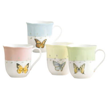 Lenox butterfly outlet mugs